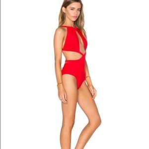 MinkPink Wild Cherry One Piece Swim